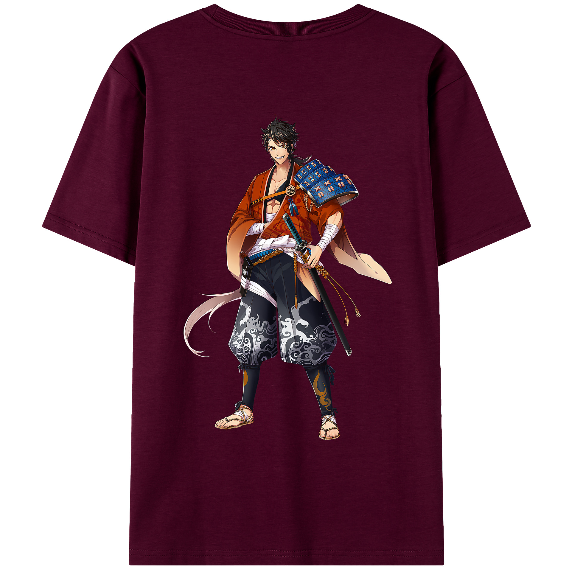 （画像用） 刀剣乱舞 Touken Ranbu レディース半袖Tシャツ(バックプリント)
